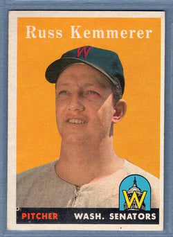 1958 Topps #137 Russ Kemmerer EX  GO401
