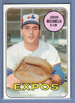 1969 Topps #466 John Boccabella EX-MT  GO477
