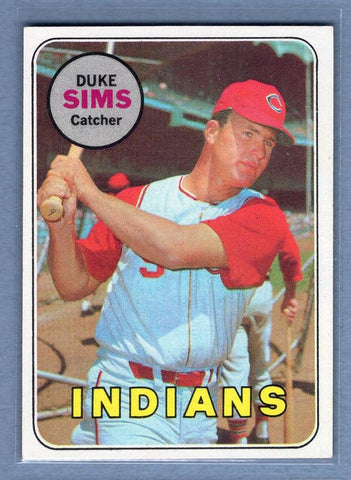 1969 Topps #414 Duke Sims EX-MT  GO358