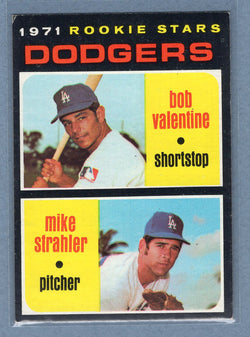 1971 Topps #188 Dodgers Rookies (Bobby Valentine)  (c) EX  GO340