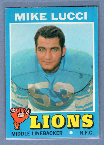 1971 Topps #105 Mike Lucci EX-MT  GO248