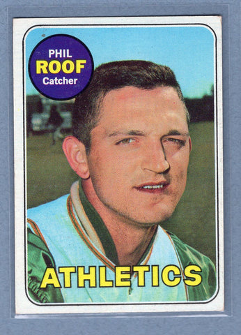 1969 Topps #334 Phil Roof (c) EX-MT  GO602
