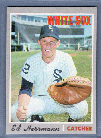 1970 Topps #368 Ed Herrmann  EX-MT  SB2