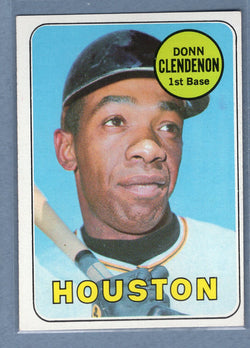 1969 Topps #208 Donn Clendenon Houston (a) EX-MT  GO700