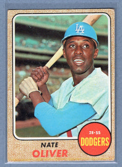 1968 Topps #124 Nate Oliver (a)  EX  GO550