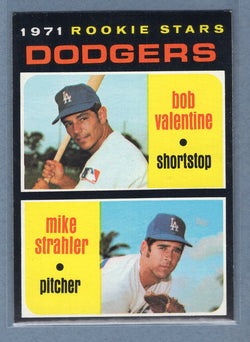 1971 Topps #188 Dodgers Rookies (Bobby Valentine)  (d) EX-MT  GO340