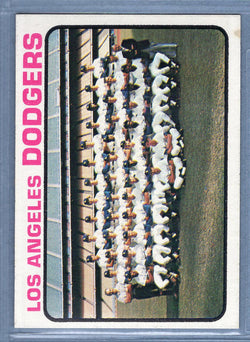 1973 Topps #91 Los Angeles, Dodgers Team  (C) EX-MT  GO669