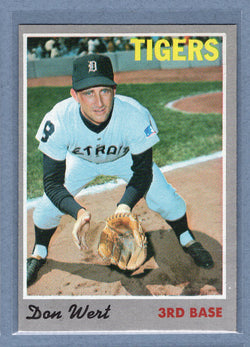 1970 Topps #33 Don Wert  EX-MT  GO680