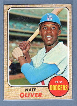 1968 Topps #124 Nate Oliver (b)  EX-MT  GO550