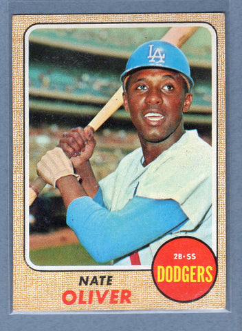1968 Topps #124 Nate Oliver (b)  EX-MT  GO550
