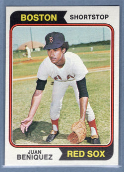1974 Topps #647 Juan Beniquez Nm-Mt