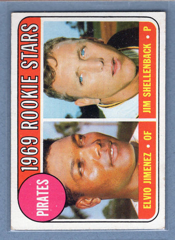 1969 Topps #567 Pirates Rookies  EX  GO577
