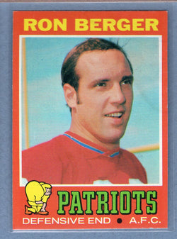 1971 Topps #107 Ron Berger EX-MT  GO248