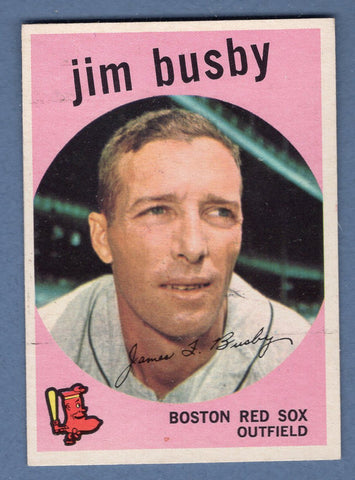 1959 Topps #185 Jim Busby EX-MT  GO160
