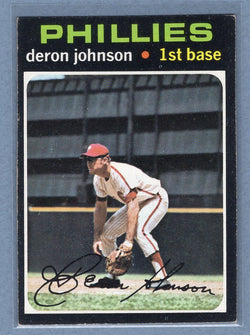 1971 Topps #490 Deron Johnson (b) EX  GO950