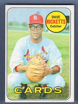 1969 Topps 232 Dave Ricketts(1) VG-EX SET BREAK