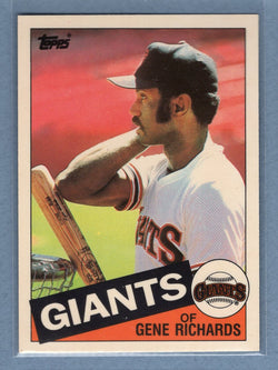 1985 Topps Tiffany #434 Gene Richards NM