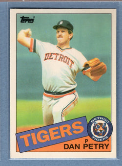 1985 Topps Tiffany #435 Dan Petry NM