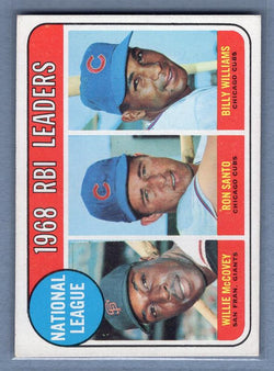 1969 Topps #4 NL RBI Ldrs (McCovey, B. Williams, etc.) EX   GO50