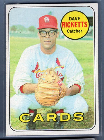 1969 Topps 232 Dave Ricketts(2) VG-EX SET BREAK