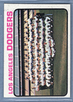 1973 Topps #91 Los Angeles, Dodgers Team  (E) EX-MT  GO669