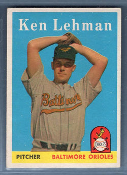 1958 Topps #141 Ken Lehman VG-EX  GO401