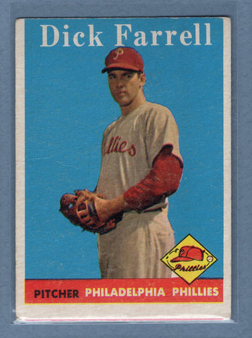 1958 Topps #76 Dick Farrell (b) VG  GO501