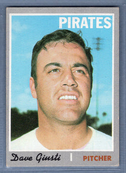 1970 Topps #372 Dave Giusti  EX  SB2
