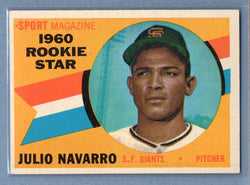 1960 Topps #140 Julio Navarro EX-MT  GO100