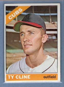 1966 Topps #306 Ty Cline  EX  GO470