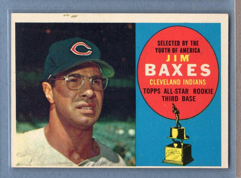 1960 Topps #318 Jim Baxes(a) EX   GO550