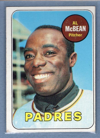 1969 Topps #14 Al McBean VG-EX  GO50