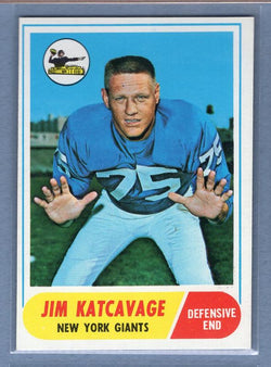 1968 Topps #187 Jim Katcavage EX-MT  GO155