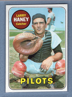 1969 Topps #209 Larry Haney (b) EX-MT  GO700