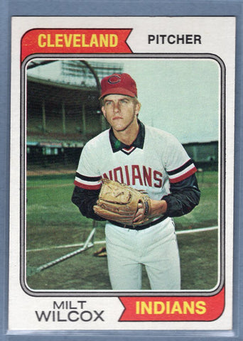 1974 Topps #565 Milt Wilcox Nm-Mt