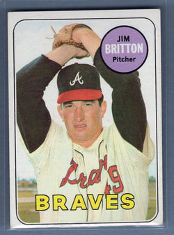 1969 Topps 154 Jim Britton VG-EX SET BREAK