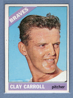 1966 Topps #307 Clay Carroll (st)  VG  GO470