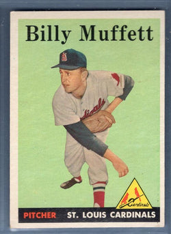 1958 Topps #143 Billy Muffett EX  GO401
