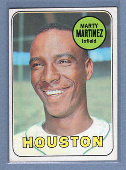 1969 Topps #337 Marty Martinez (b) EX  GO602