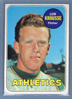 1969 Topps #23 Lew Krausse VG-EX  GO50