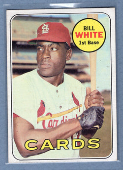 1969 Topps #588 Bill White (b) EX  GO577