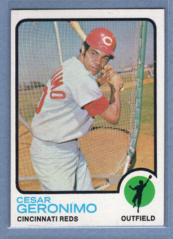 1973 Topps #156 Cesar Geronimo  EX-MT  GO501