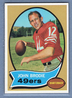 1970 Topps #130 John Brodie EX-MT  GO263B