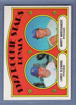 1972 Topps #372 Royals Rookies EX-MT   GO464