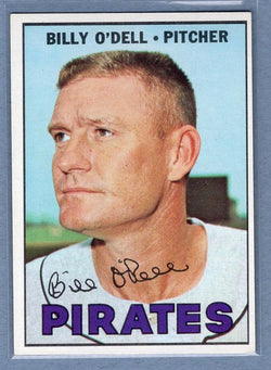 1967 Topps #162 Billy O'Dell EX-MT  GO446