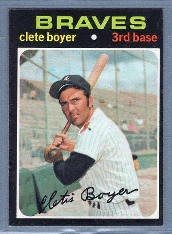 1971 Topps #374 Cletes Boyer  EX  GO747