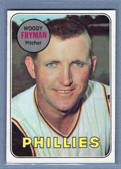 1969 Topps #51 Woody Fryman EX   GO50