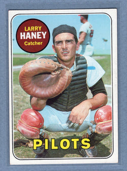 1969 Topps #209 Larry Haney (d) EX-MT  GO700