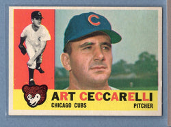 1960 Topps #156 Art Ceccarelli EX-MT  GO100