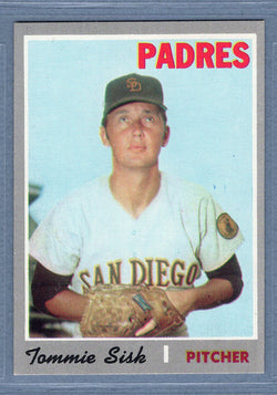 1970 Topps #374 Tommie Sisk  EX-MT  SB1